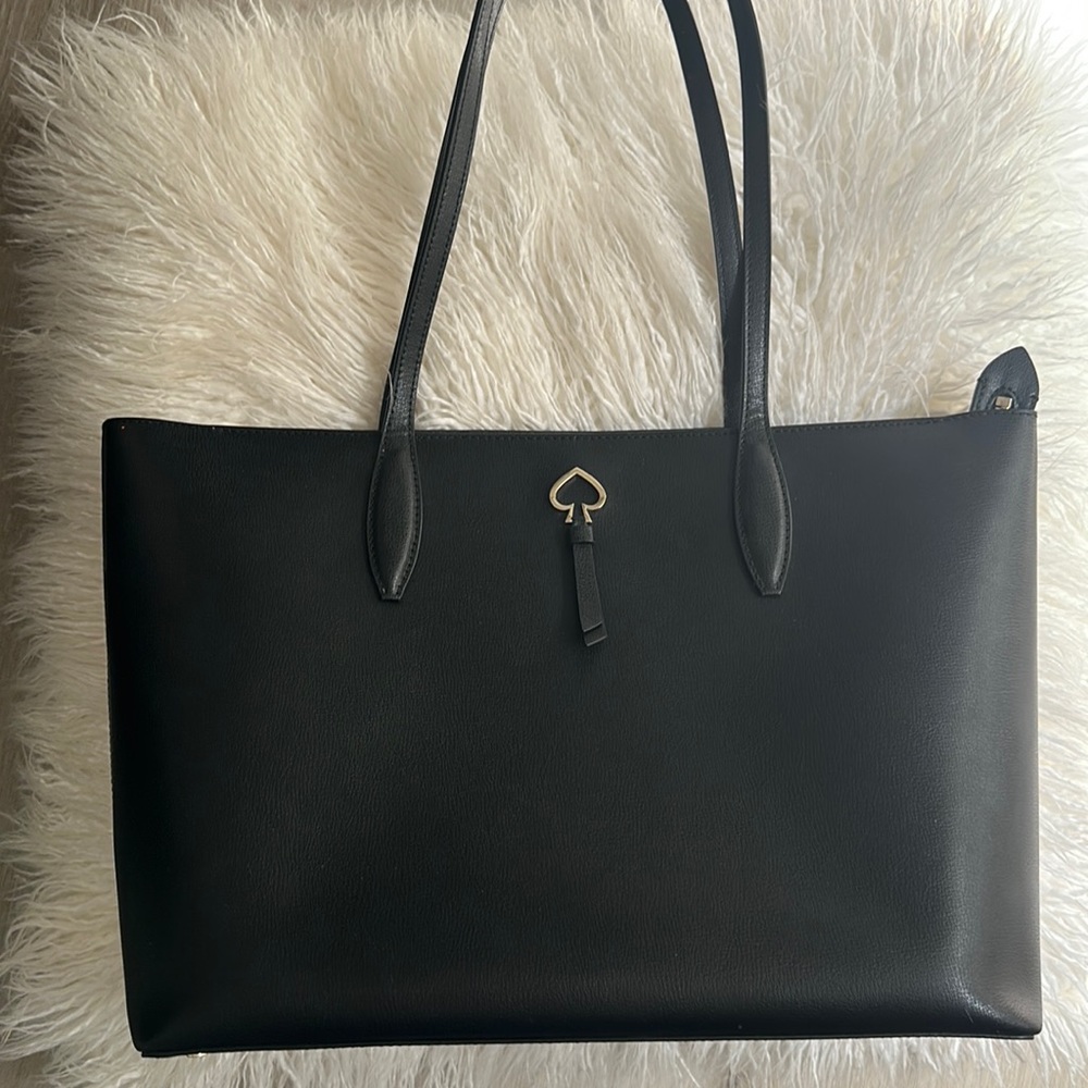 kate spade large black tote